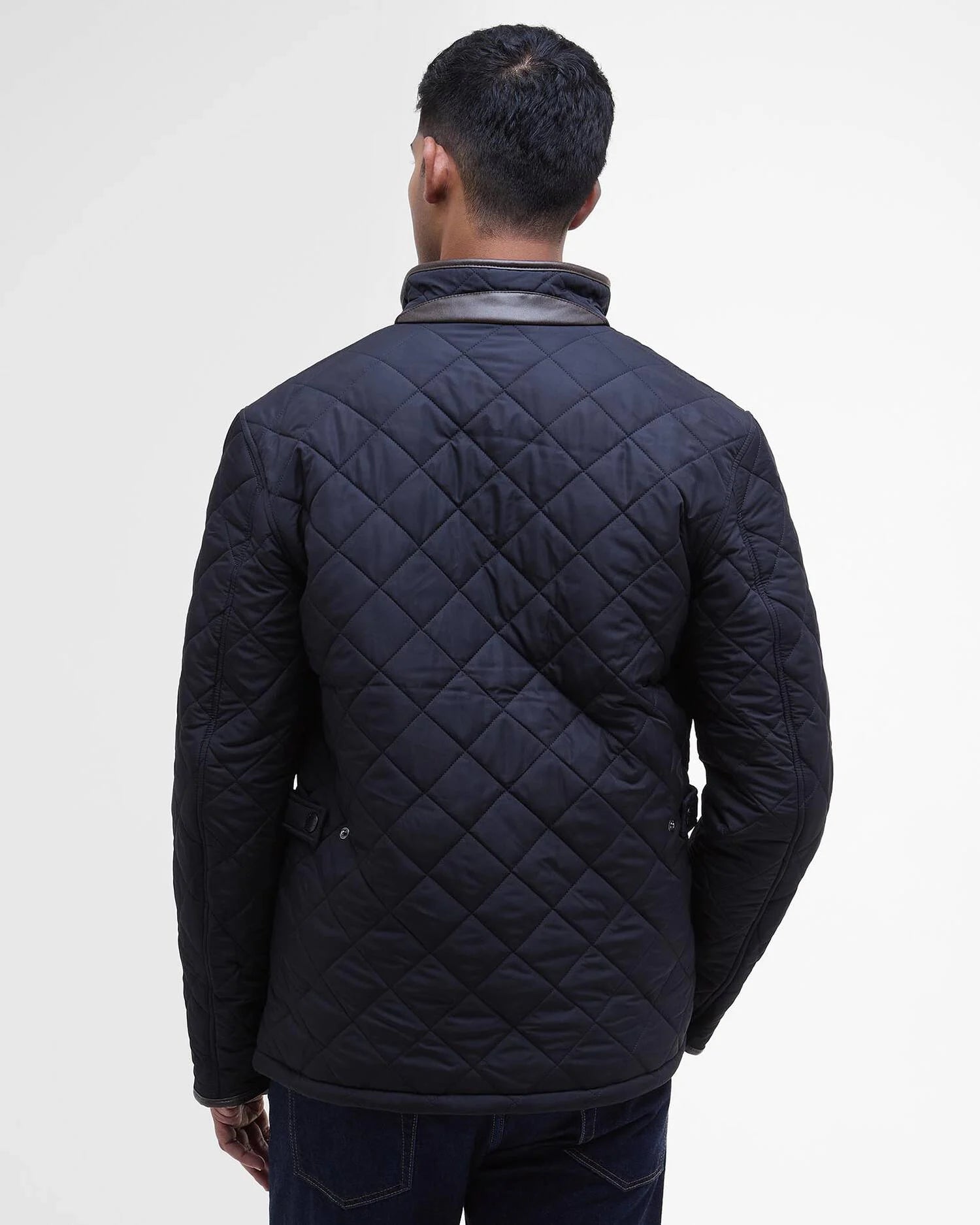 Barbour Powell Quilted Jacket Navy