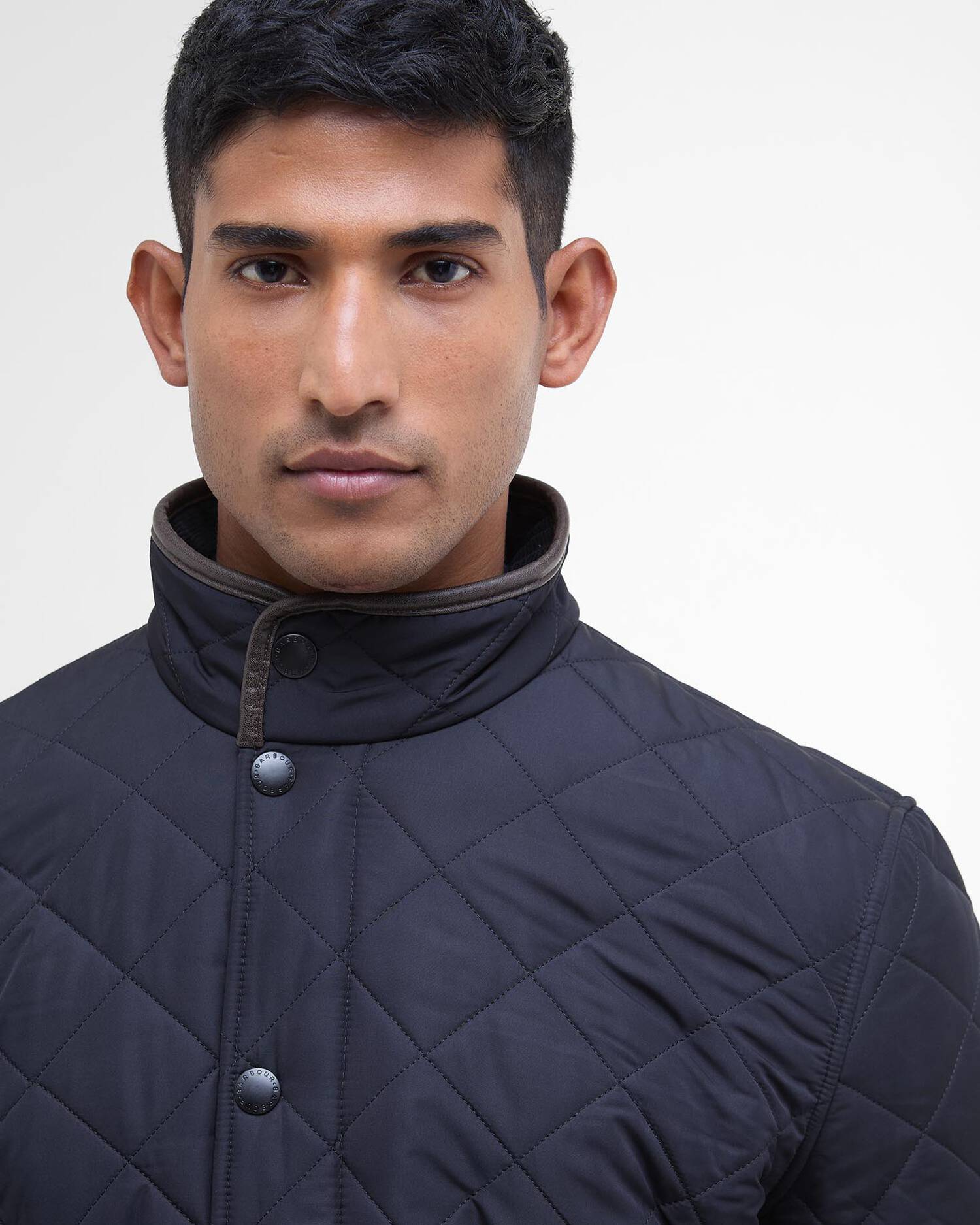 Barbour Powell Quilted Jacket Navy