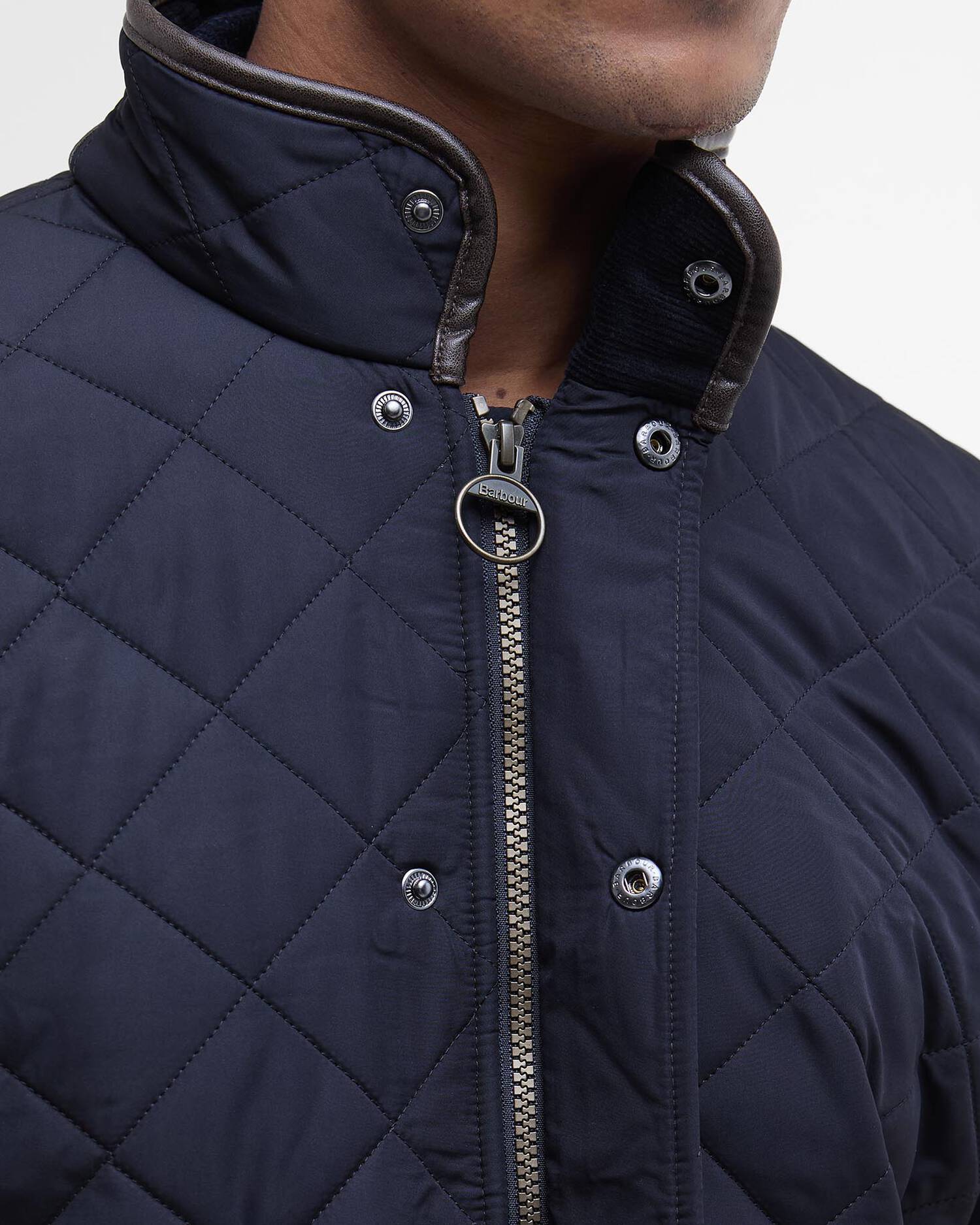 Barbour Powell Quilted Jacket Navy