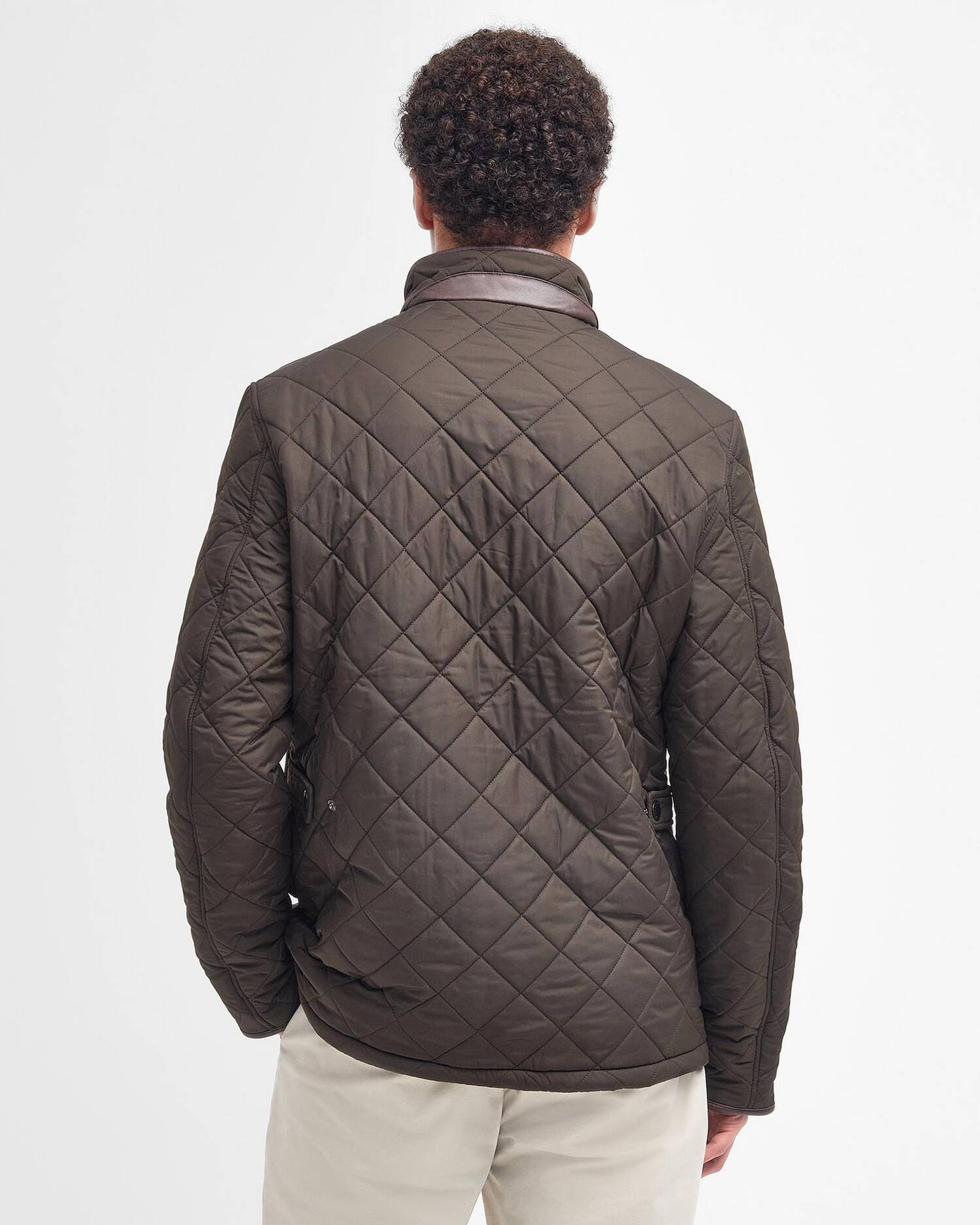 Barbour Powell Quilted Jacket Olive