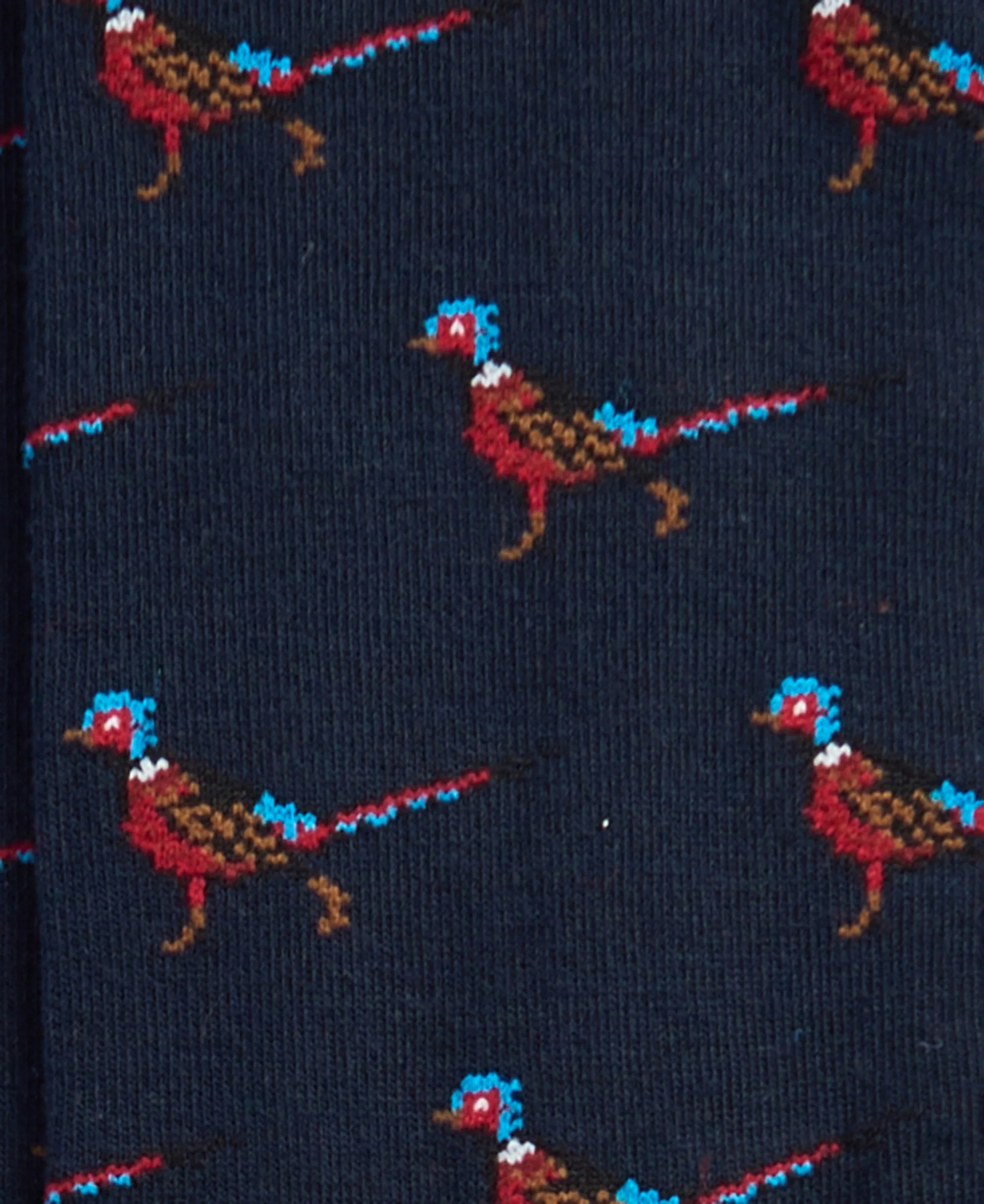 Barbour Mavin Pheasant Socks-Navy