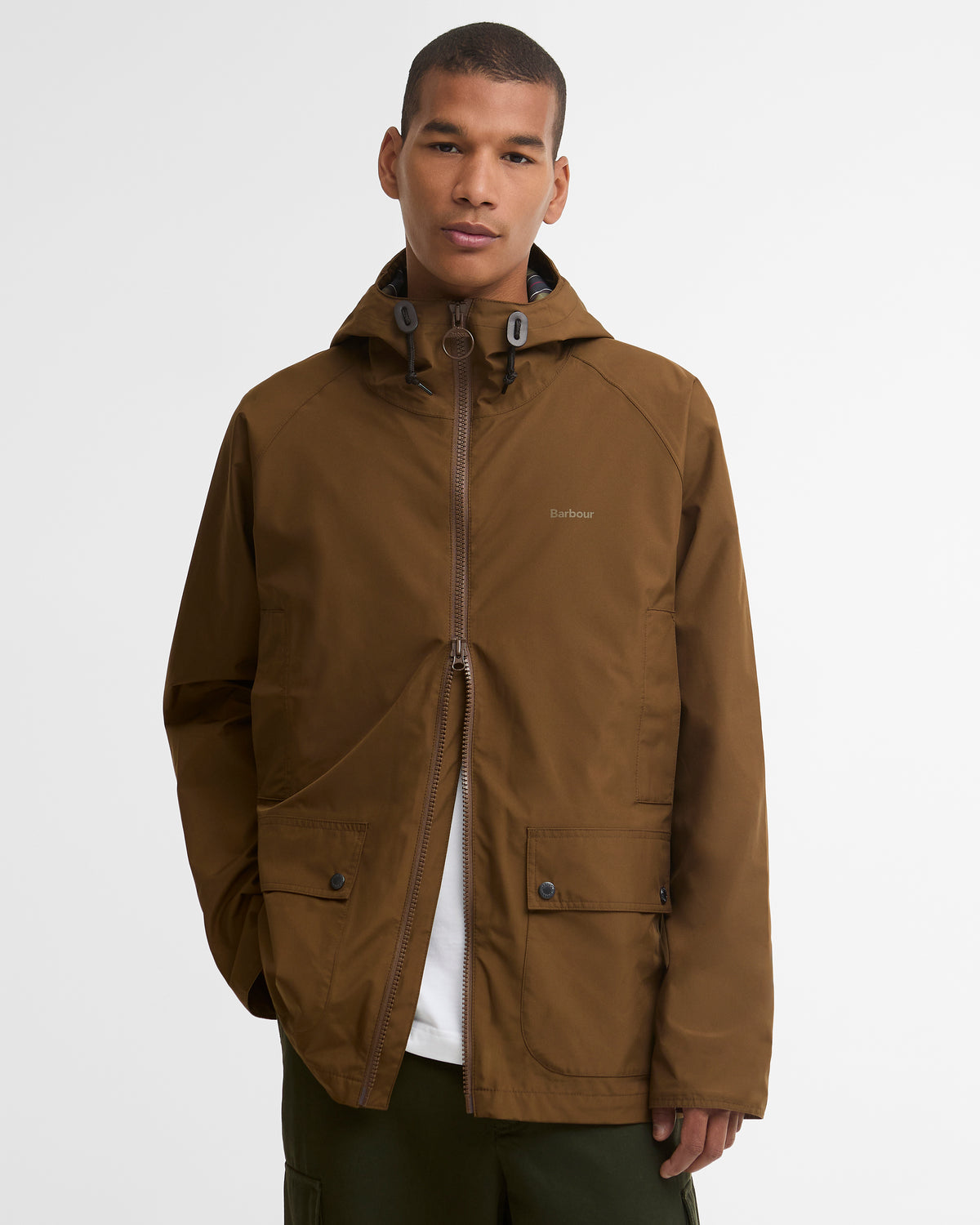Barbour Hooded Domus Waterproof Jacket