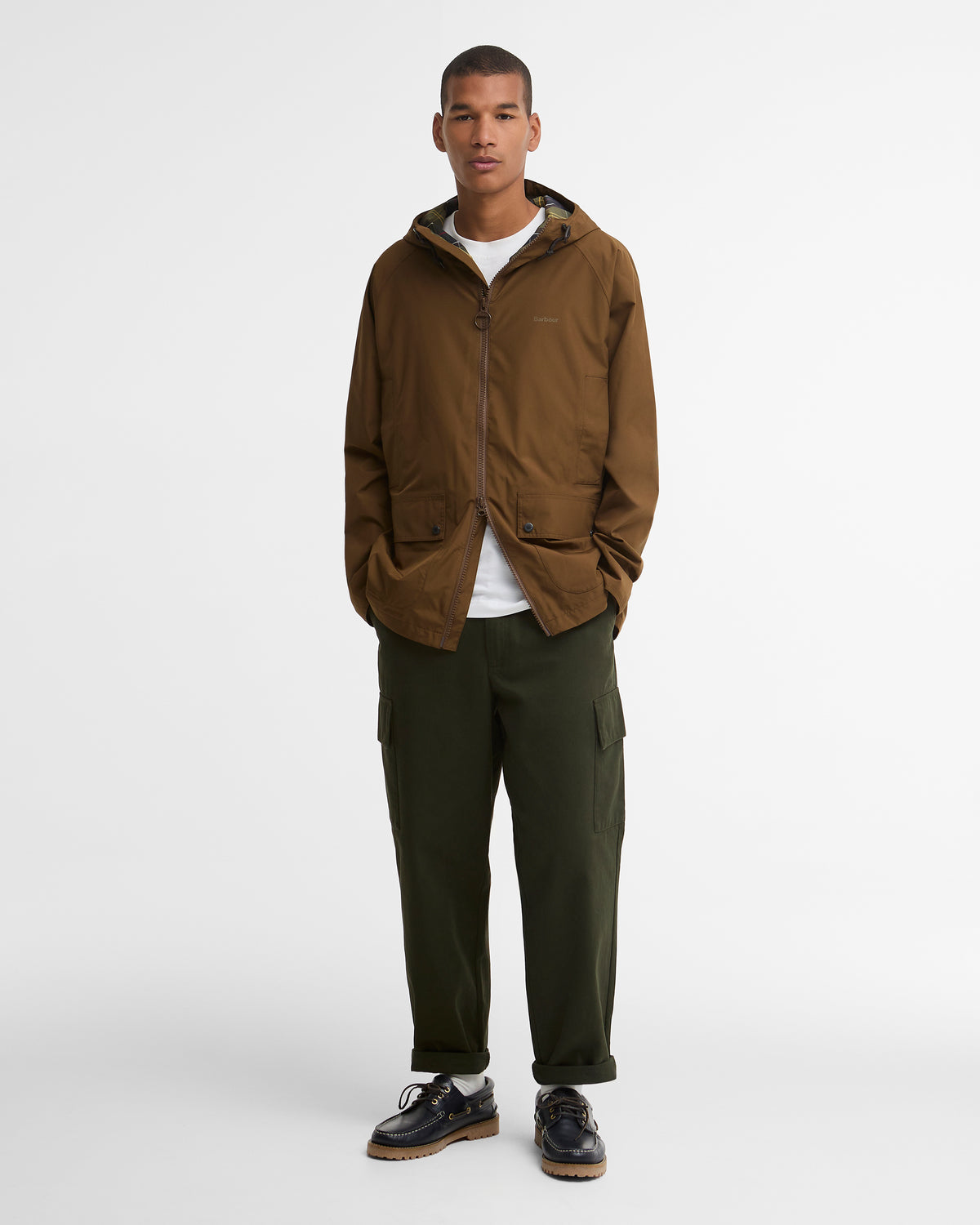 Barbour Hooded Domus Waterproof Jacket