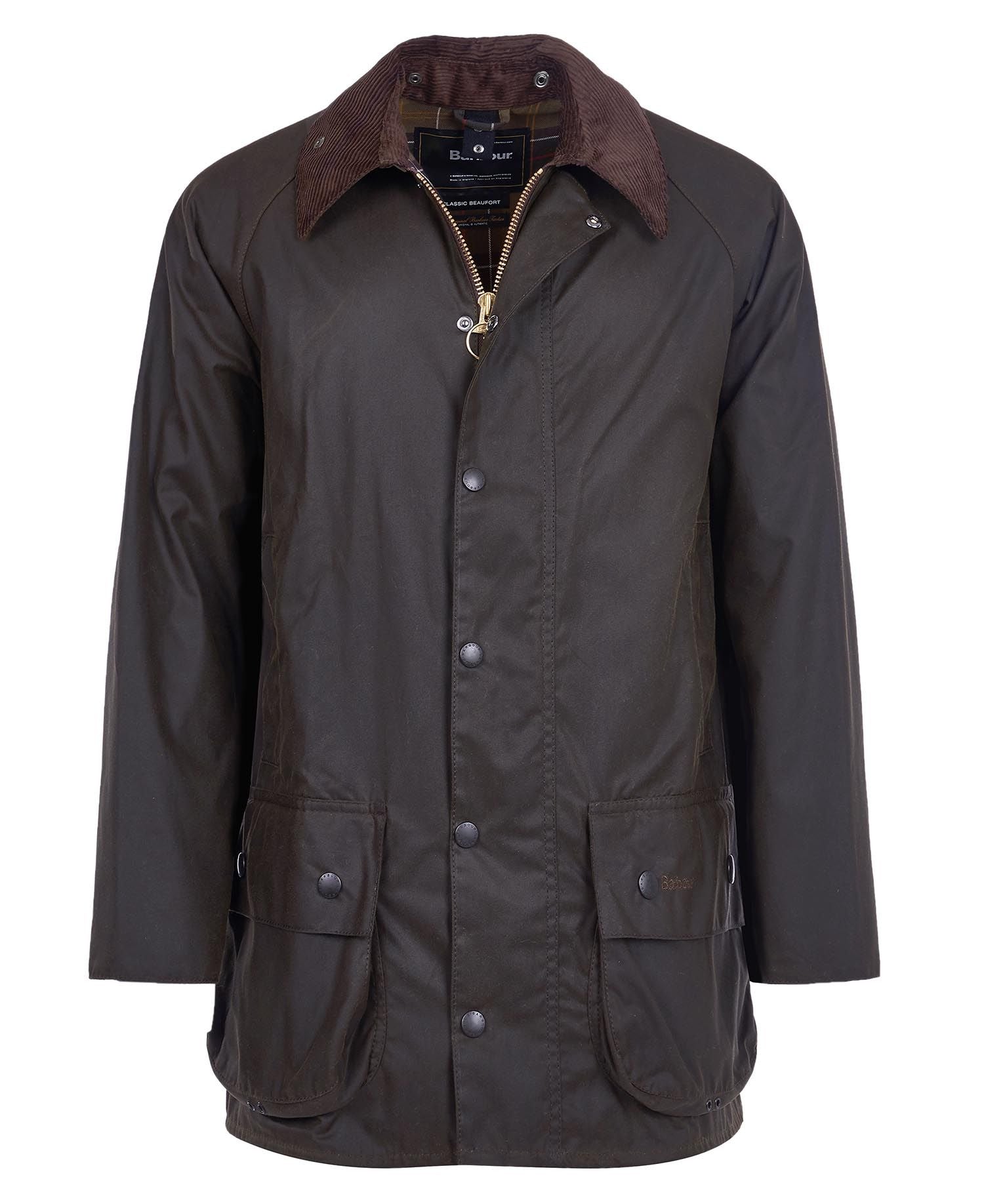 【最終値下げ】Barbour Classic Beaufort オリーブ BARBOUR / CLASSIC BEAUFORT WAX JACKET - Made in England