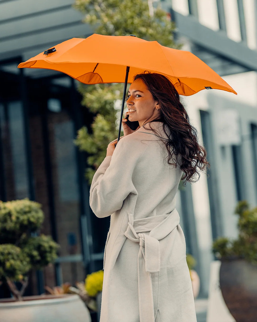 Metro Umbrella Mango Orange