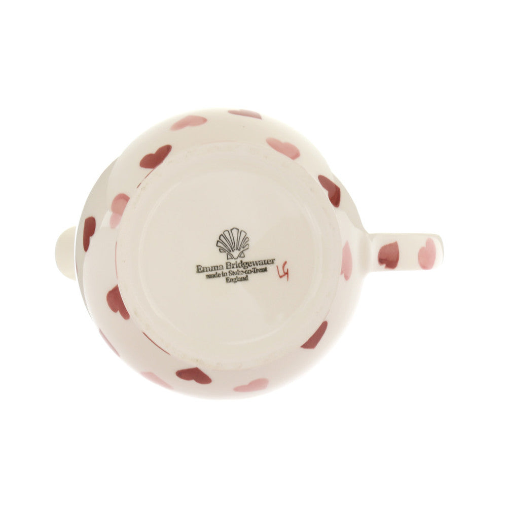 Pink Hearts 1/2 Pint Jug