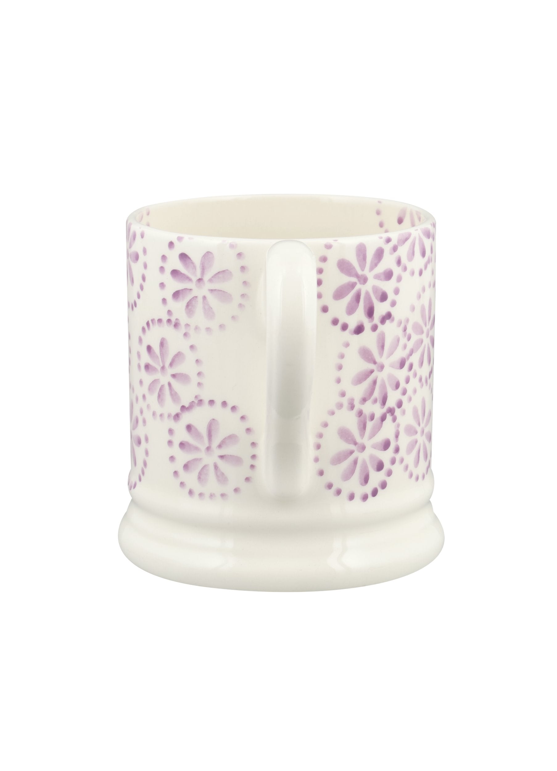 Daisy Spot Plum Half Pint Mug