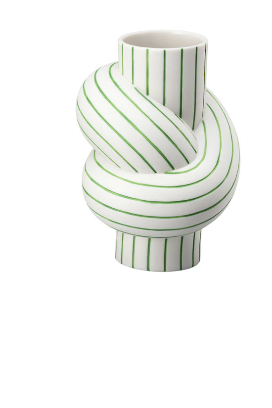 Node Stripes Apple Vase