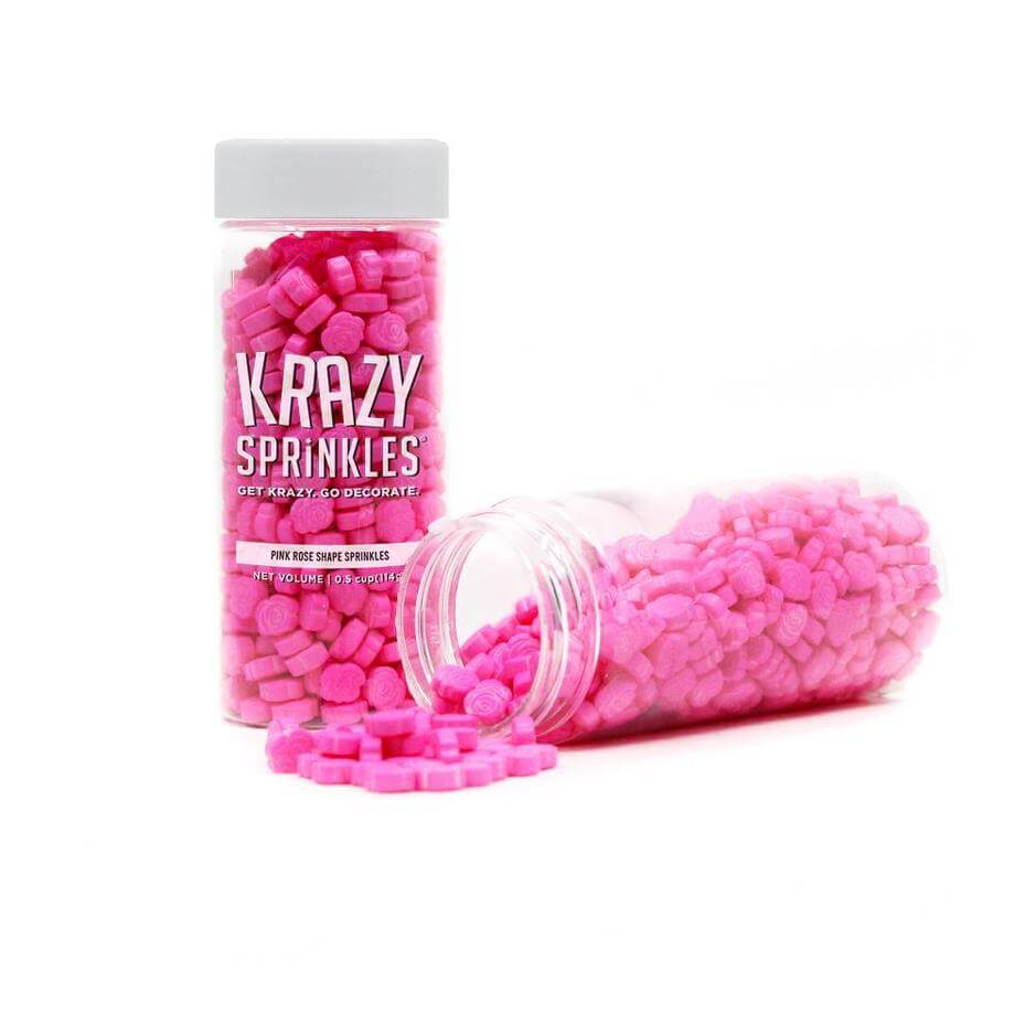 Pretty In Pink Roses Sprinkles
