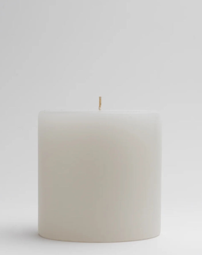 White Pillar Candle 95x150mm