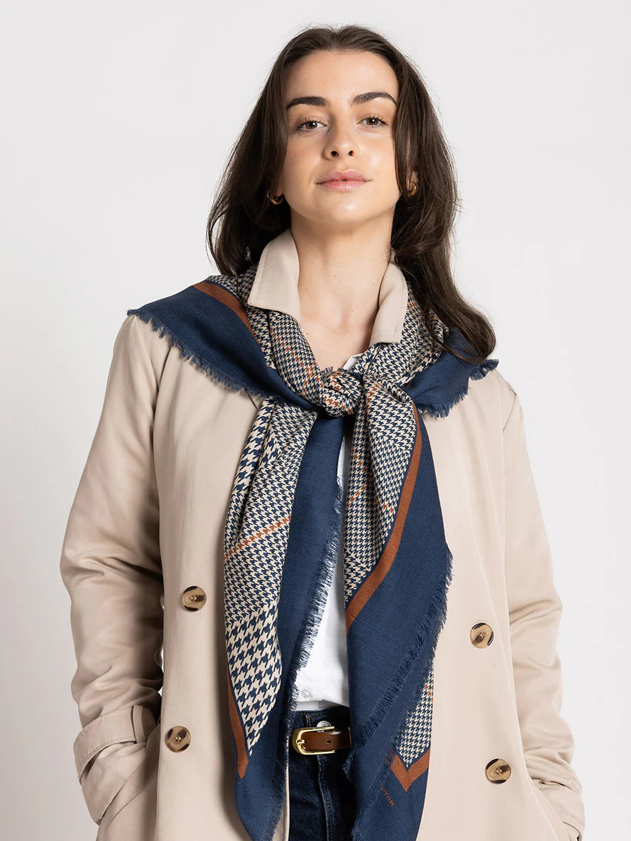 The Sutherland Wool Silk Scarf