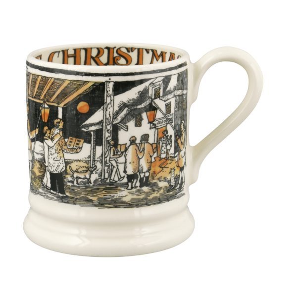 Half Pint Mug Christmas Carolling