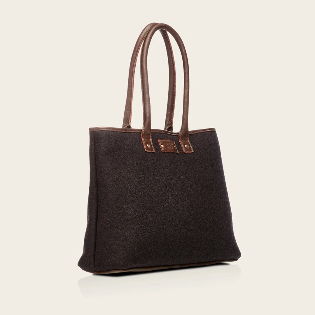 The Mini Tote-Midnight Brown