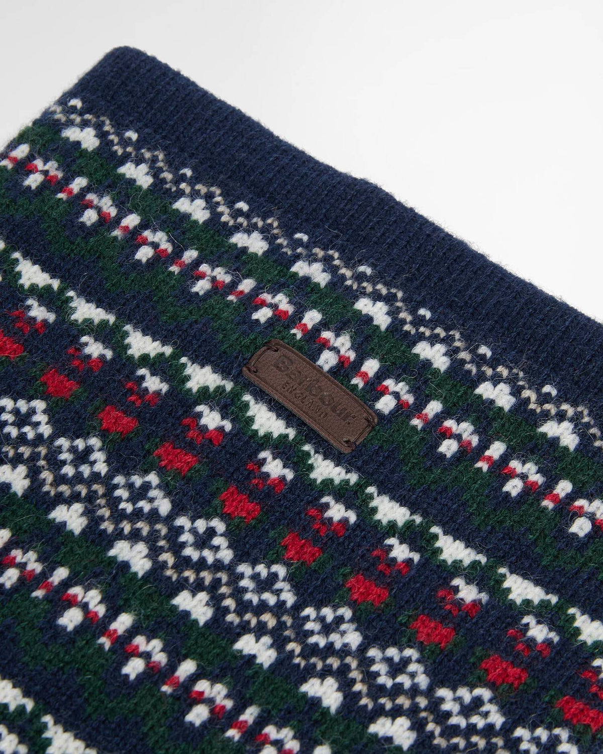 Barbour Marlow Christmas Stocking Navy Festive