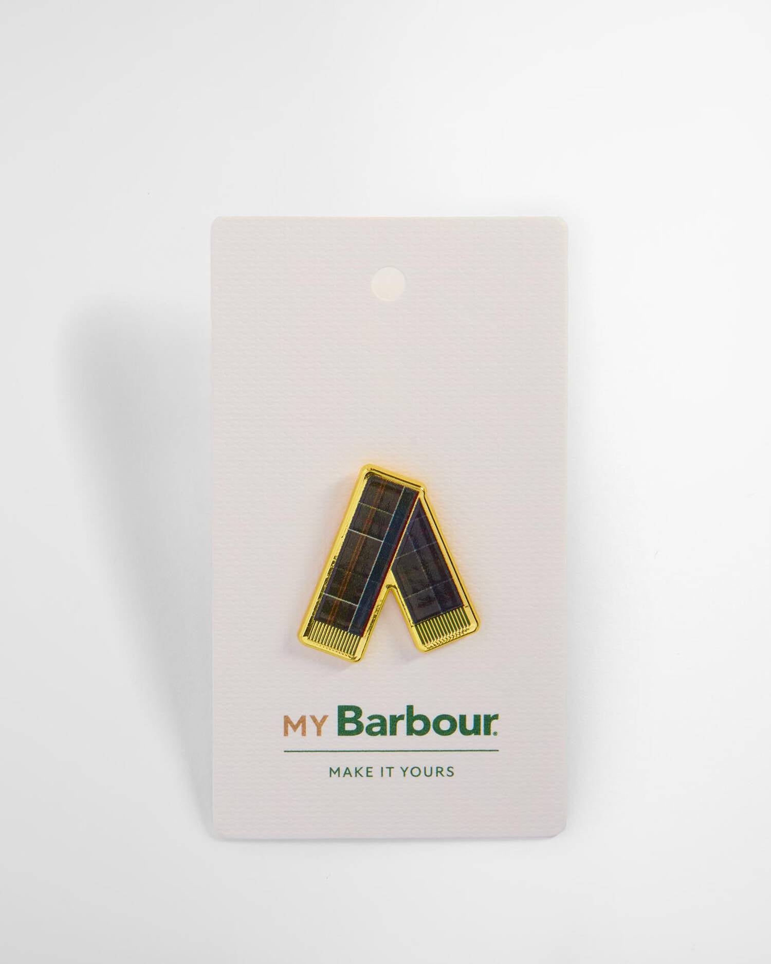 Barbour Tartan Scarf Pin