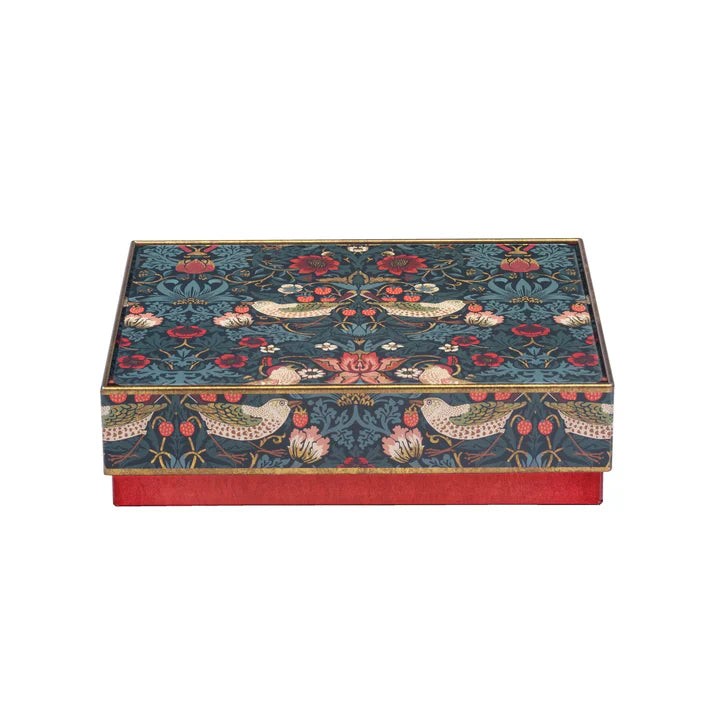 Strawberry Thief Medium Rectangular Tin