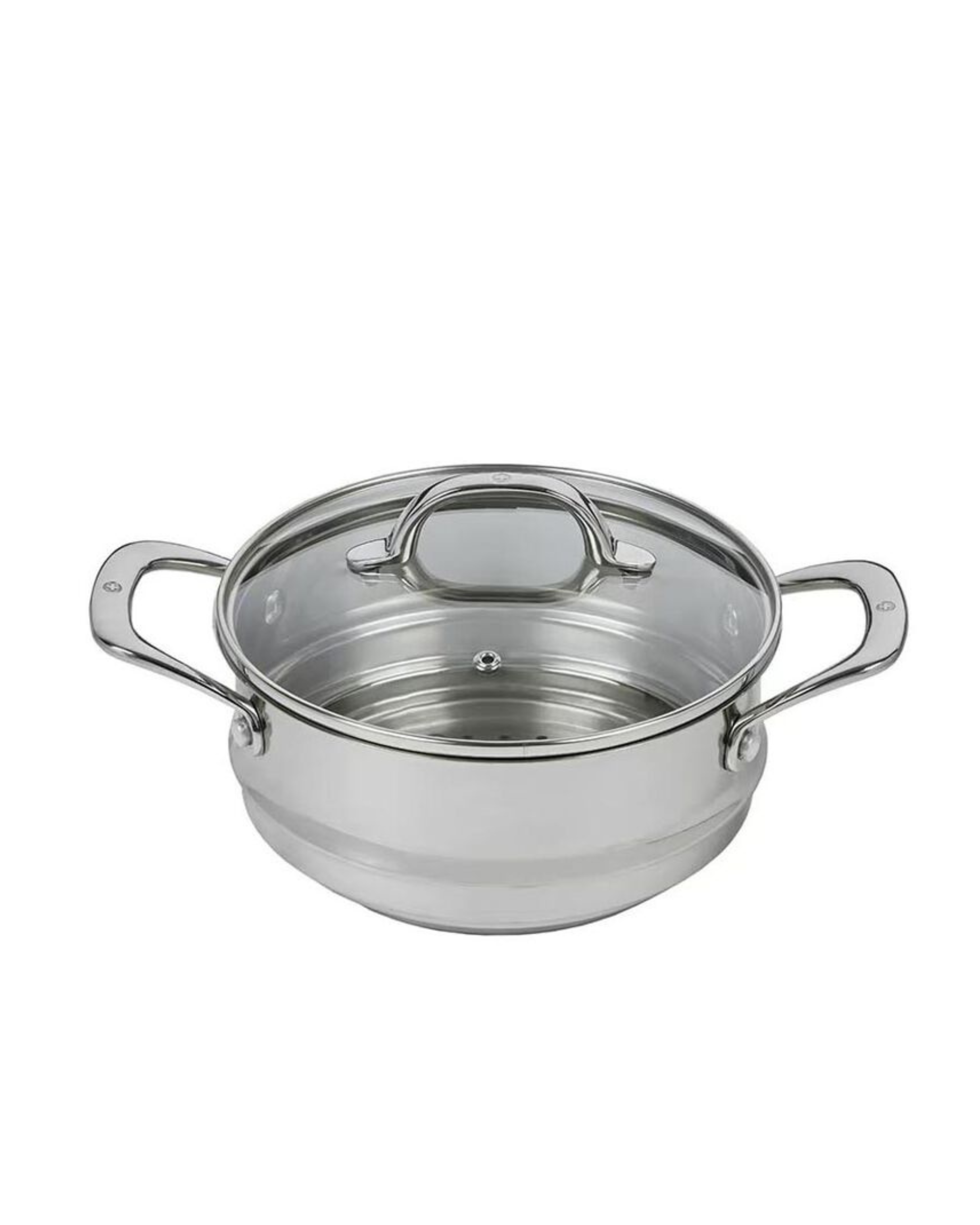 Premium Steel Universal Steamer With Lid