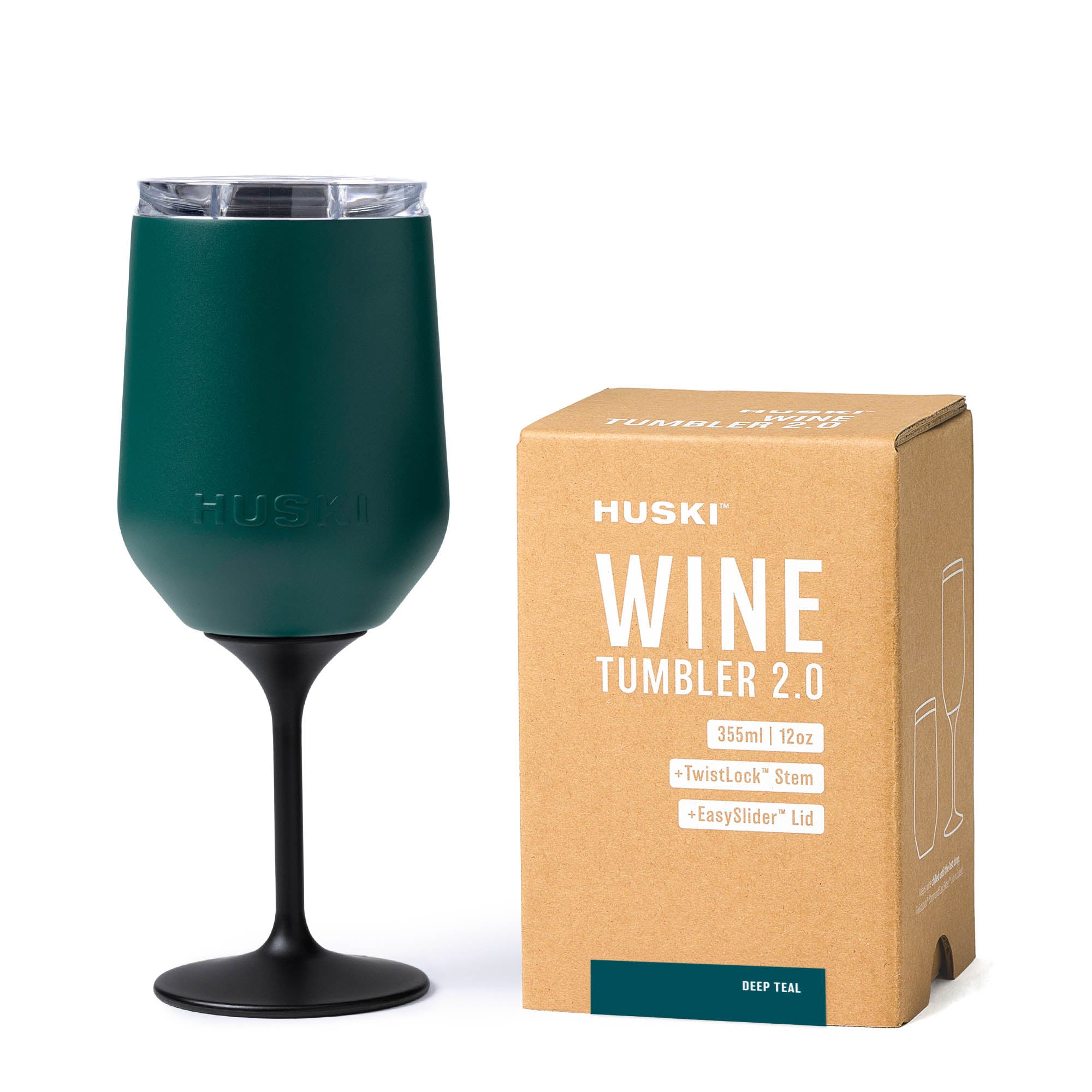 Wine Tumbler- Deep Teal