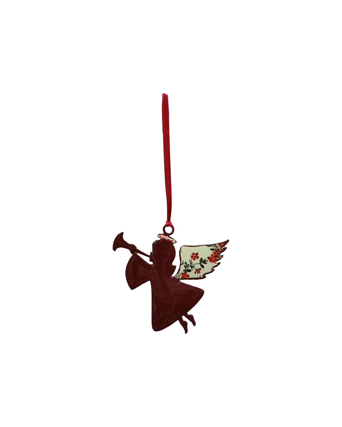 Floral Hanging Angel w/Trumpet Cosmos