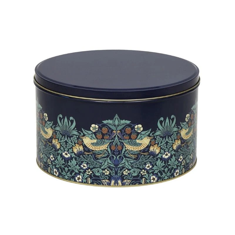 Strawberry Thief Round Tin Large