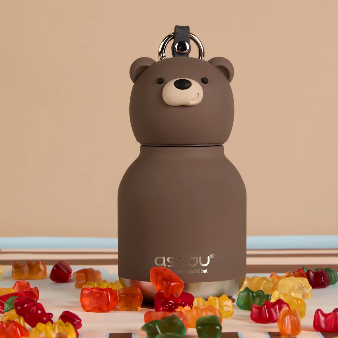 Bestie Bottle Mini 200ml Brown Bear