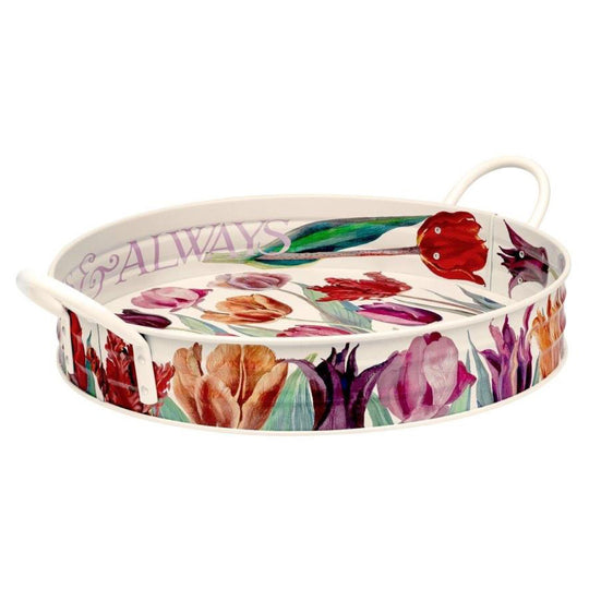 Tulips Large Handle Tray