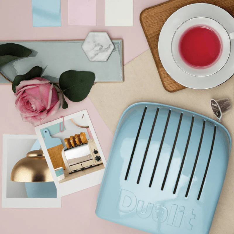 Dualit 4 Slice Toaster Glacier Blue