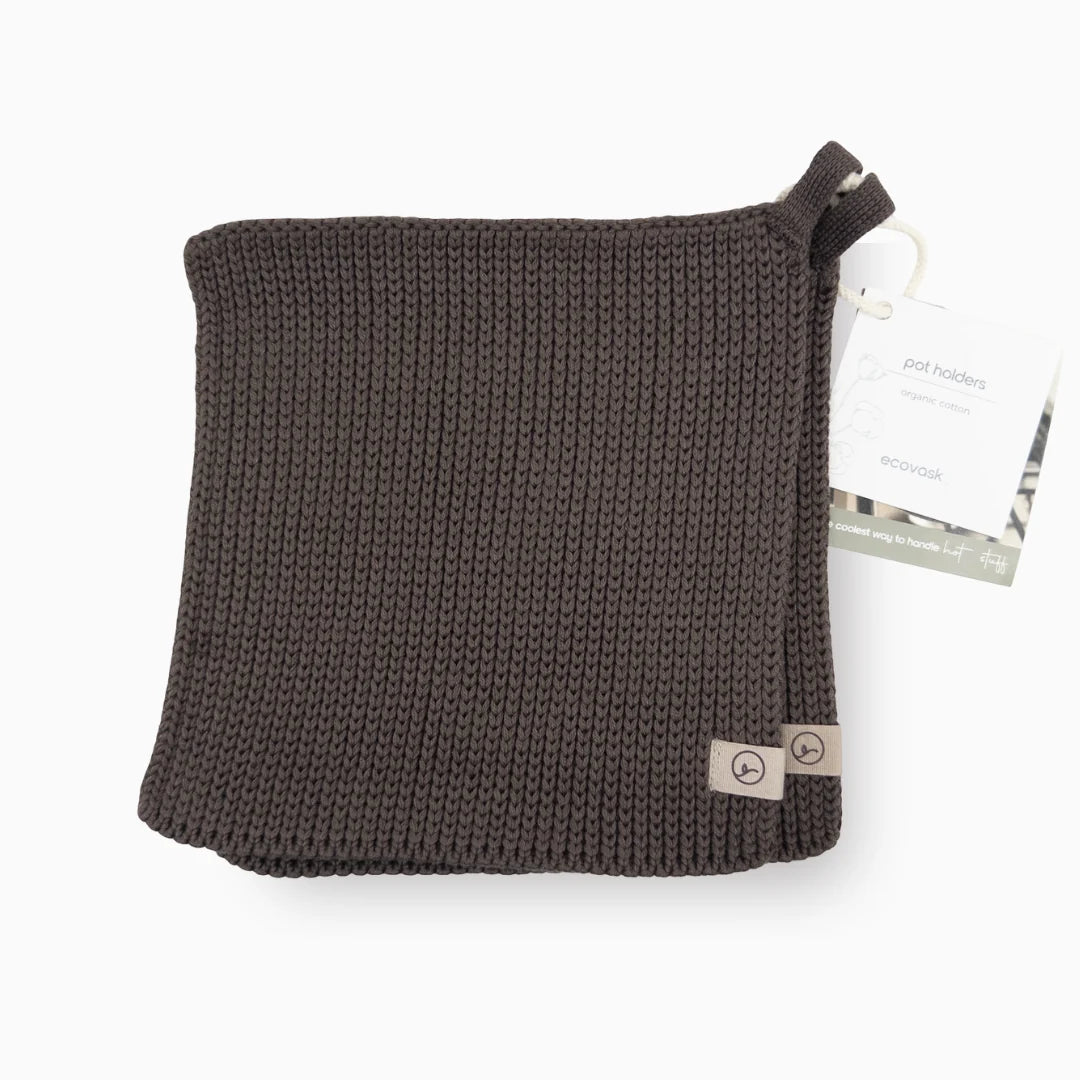 Pot Holders 2pk Chocolate