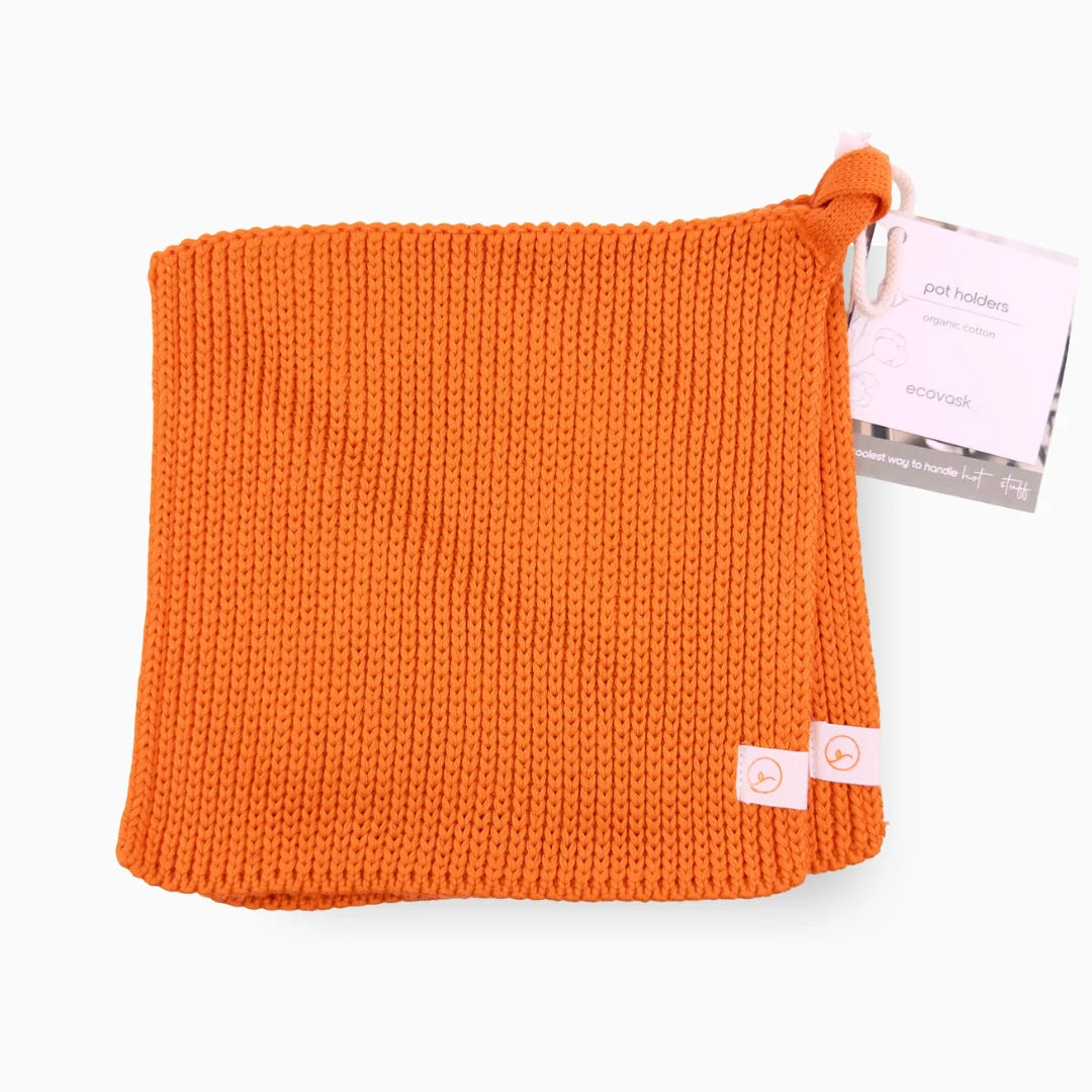 Pot Holders 2pk Mandarin
