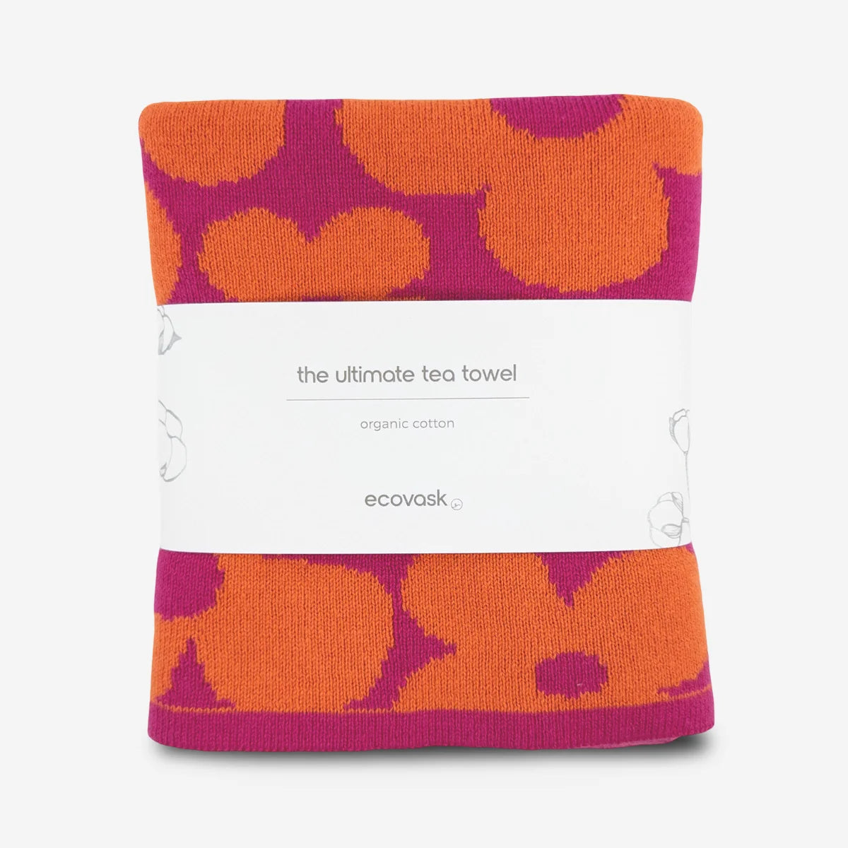 The Ultimate Tea Towel Mandarin Berry