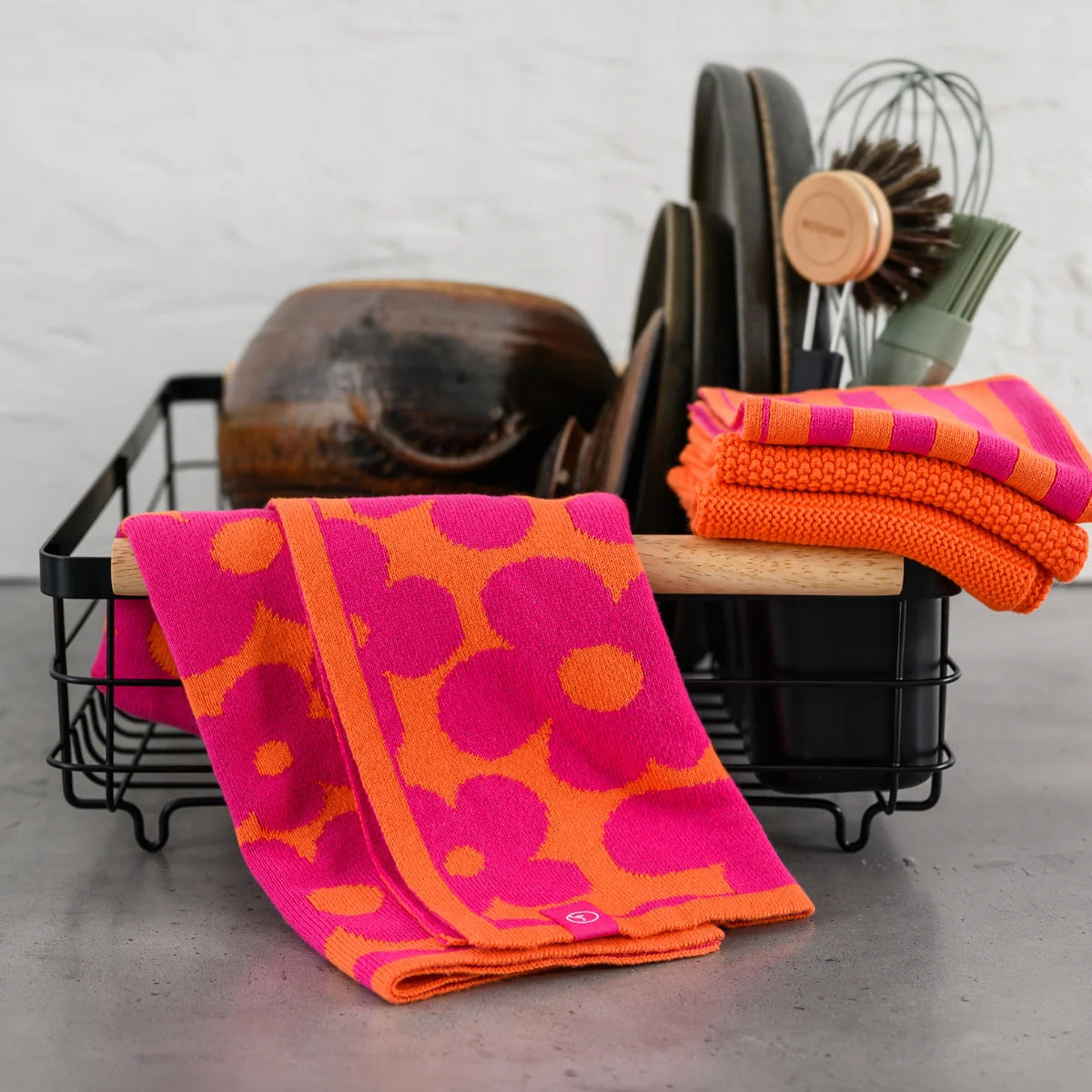 The Ultimate Tea Towel Mandarin Berry