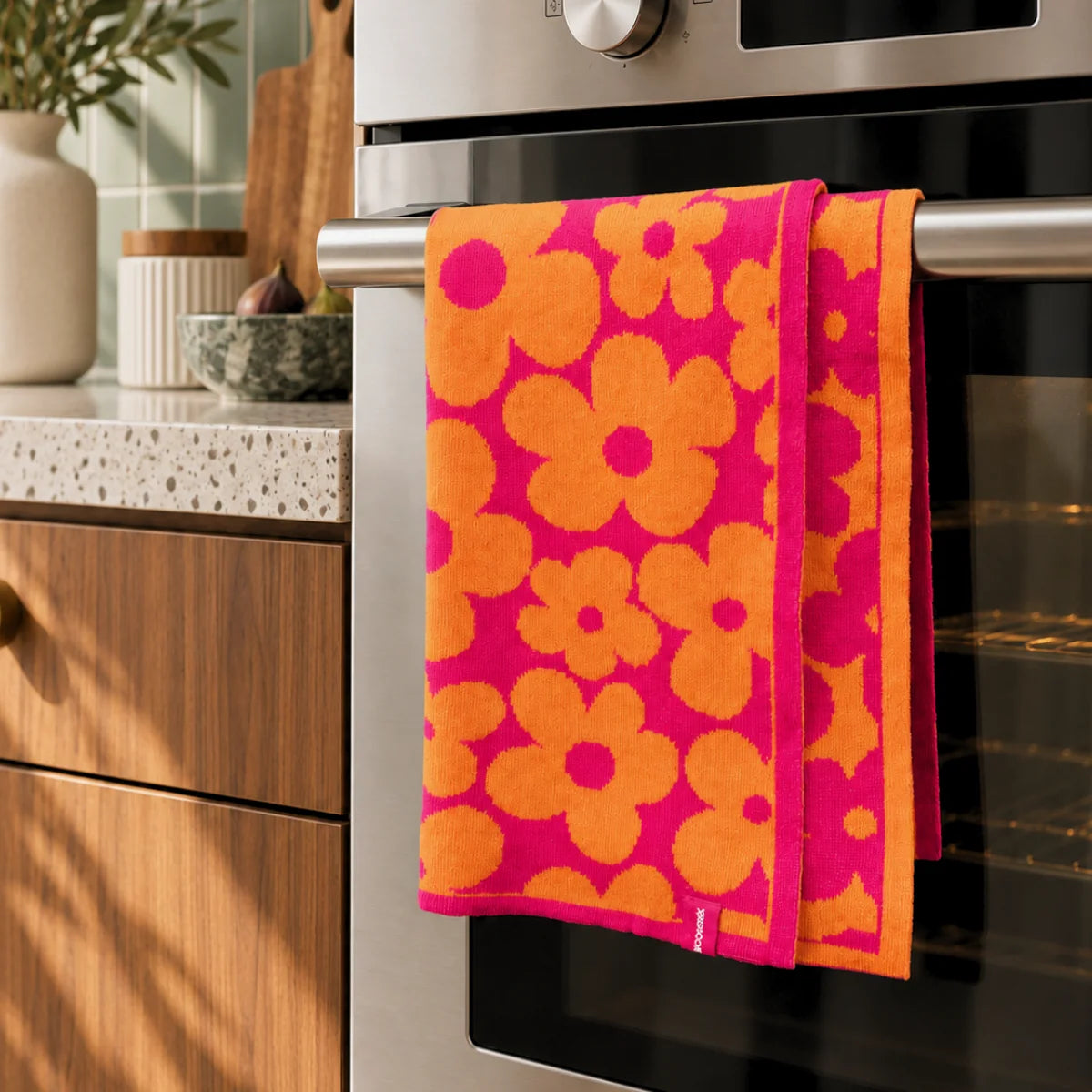 The Ultimate Tea Towel Mandarin Berry