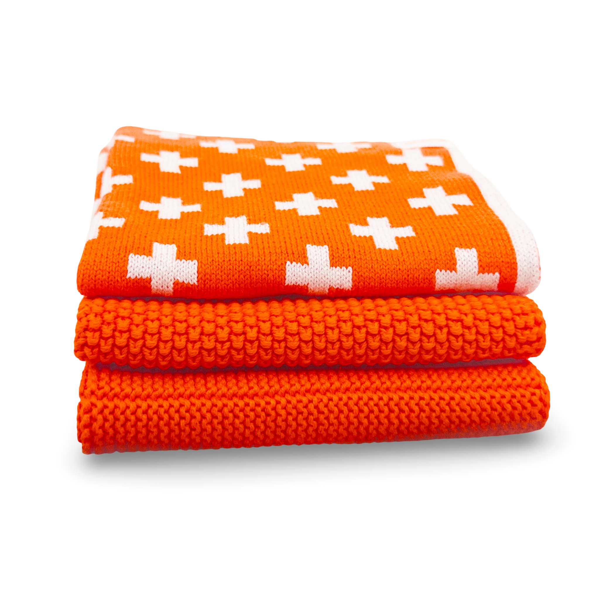 Dishcloth 3pk Mandarin