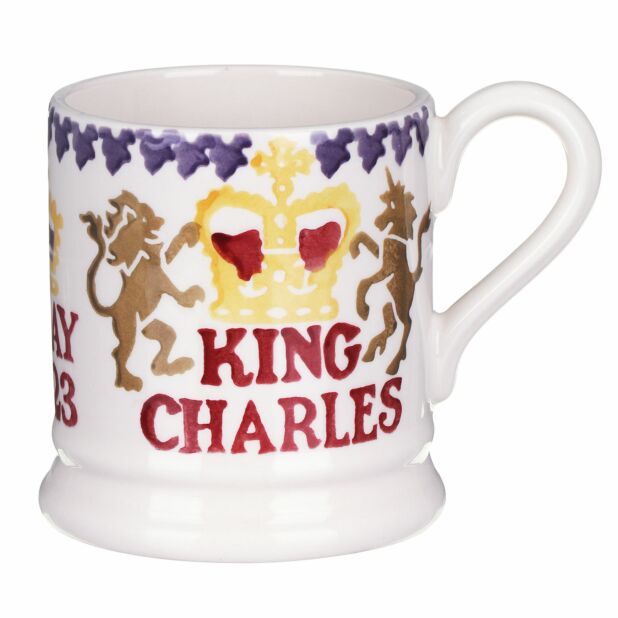 Half Pint Mug King Charles III Coronation Mug