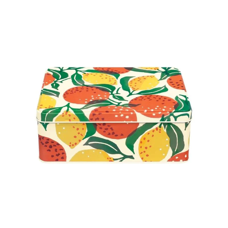 Oranges & Lemons Rectangular Tin