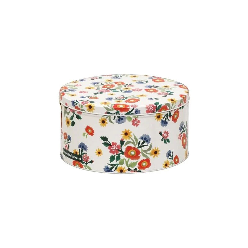 Poppies Round Tin Small