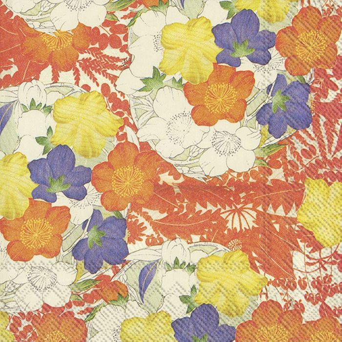 V&A Kimono Flowers Napkins