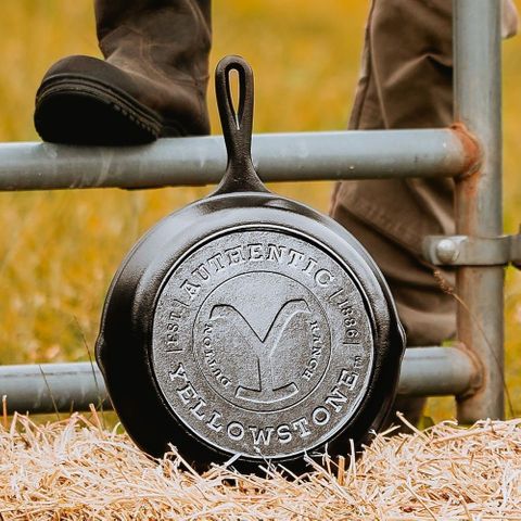 Lodge Wanderlust Cast Iron Tent Skillet 20cm