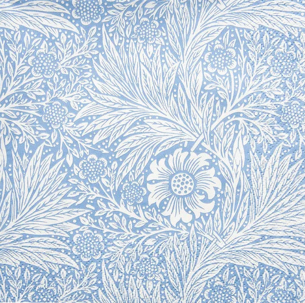 Havi Luncheon Napkin WM Marigold Light Blue