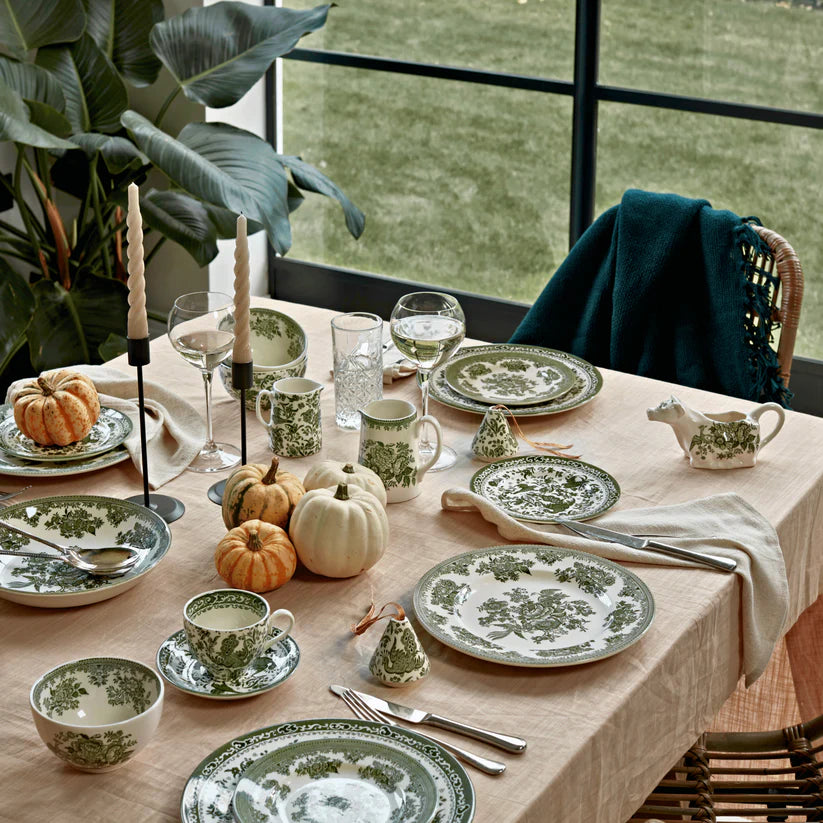 Green Asiatic Pheasants Cow Creamer