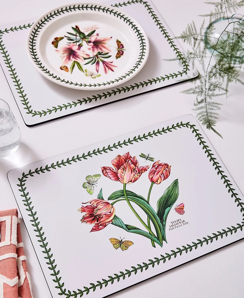 Botanic Garden Placemats Set of 4