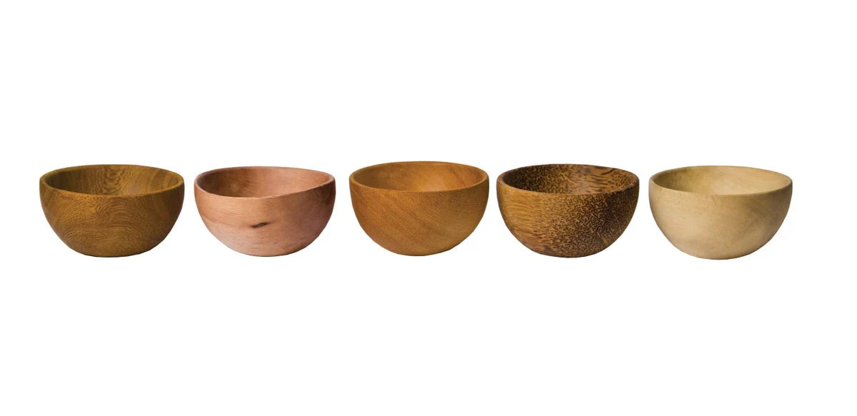 Mini Wooden Bowl
