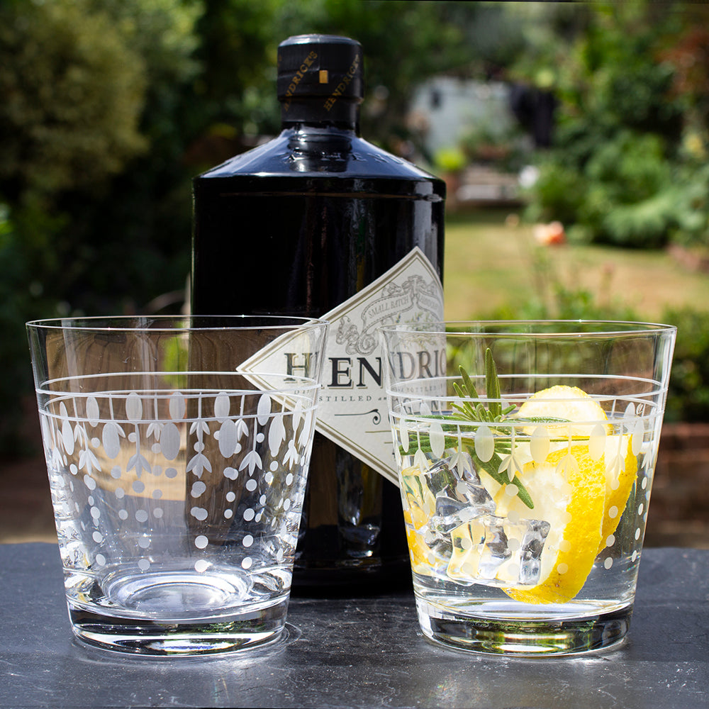 Nouveau Large Tumblers Set of 2
