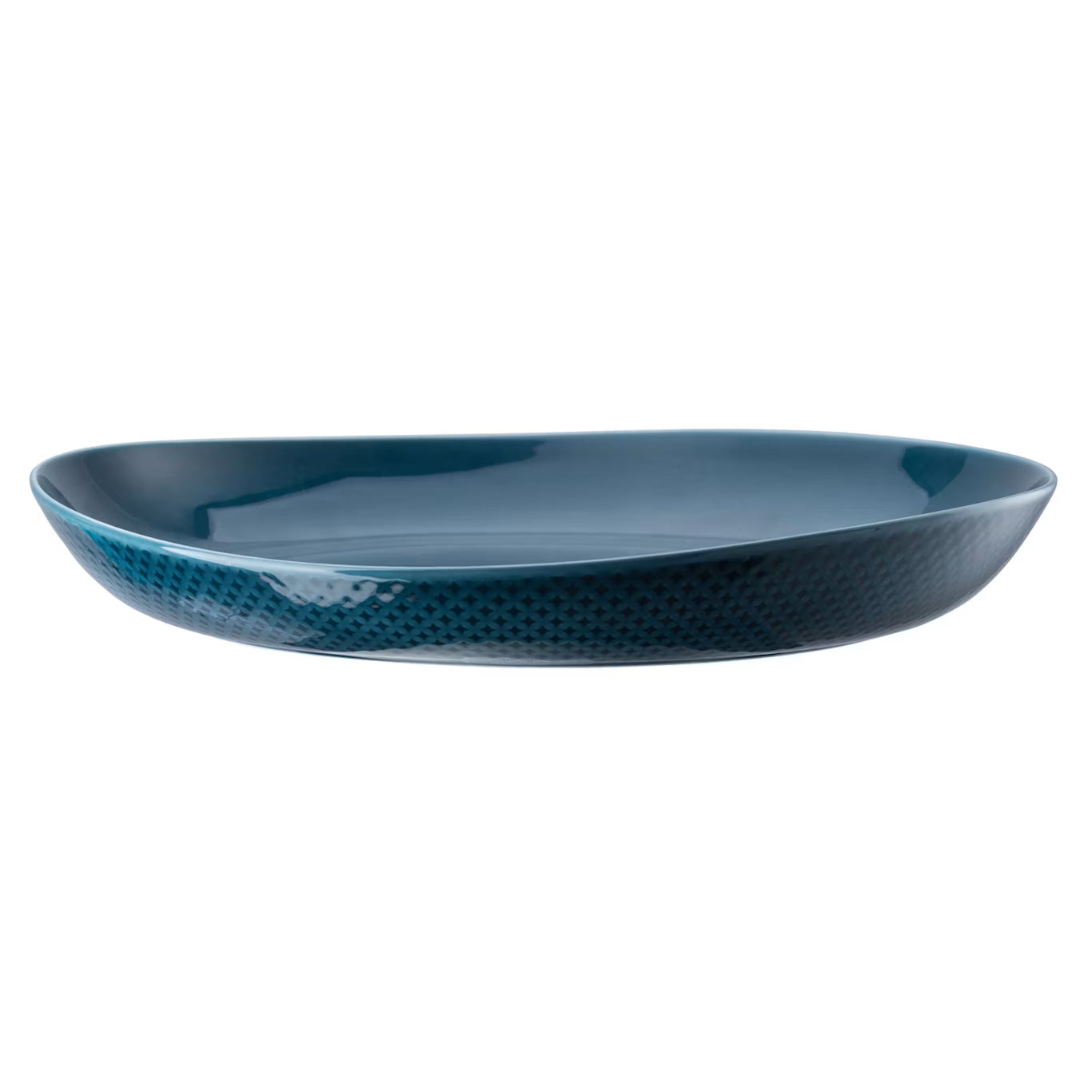 Junto Deep Plate 33cm Ocean Blue