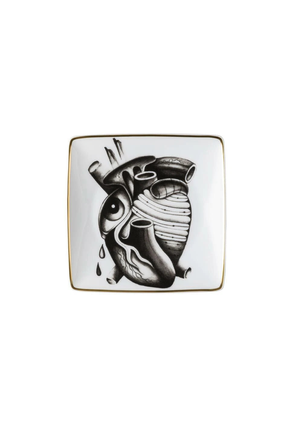 Heart Square Dish