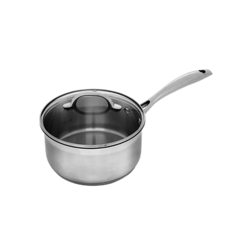 Premium Steel Saucepan Set of 3