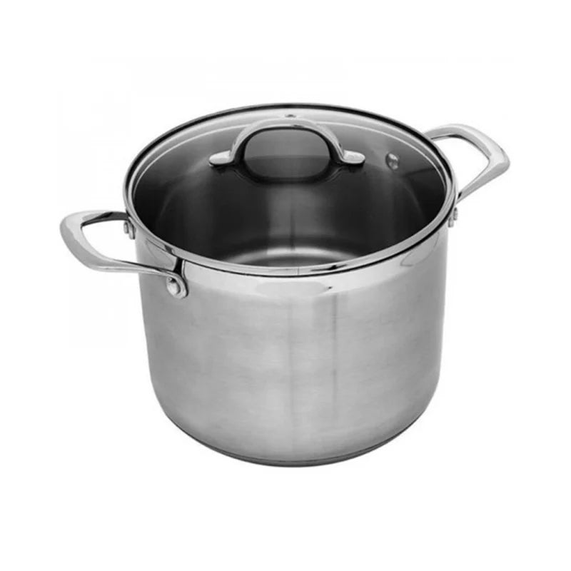 Premium Steel Stockpot With Lid 24cm