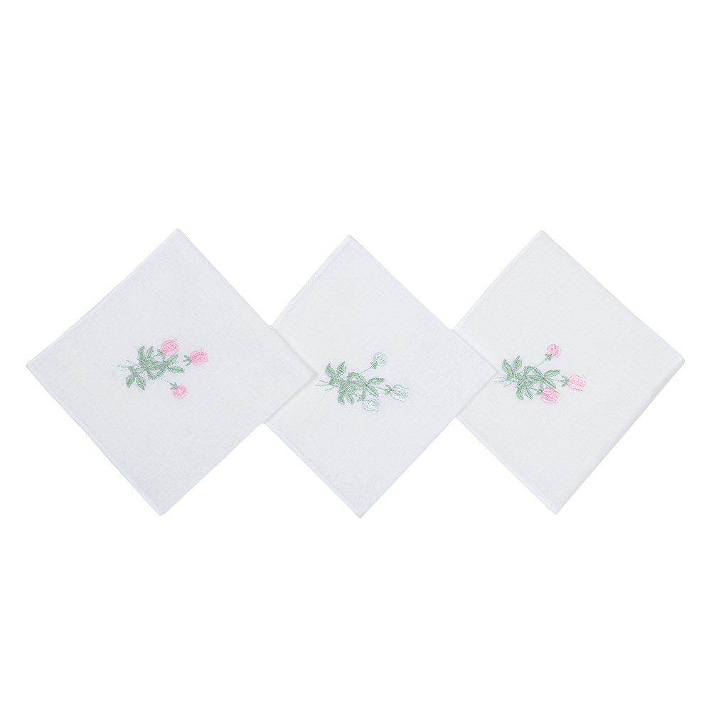 Ladies Handkerchief Set of 3