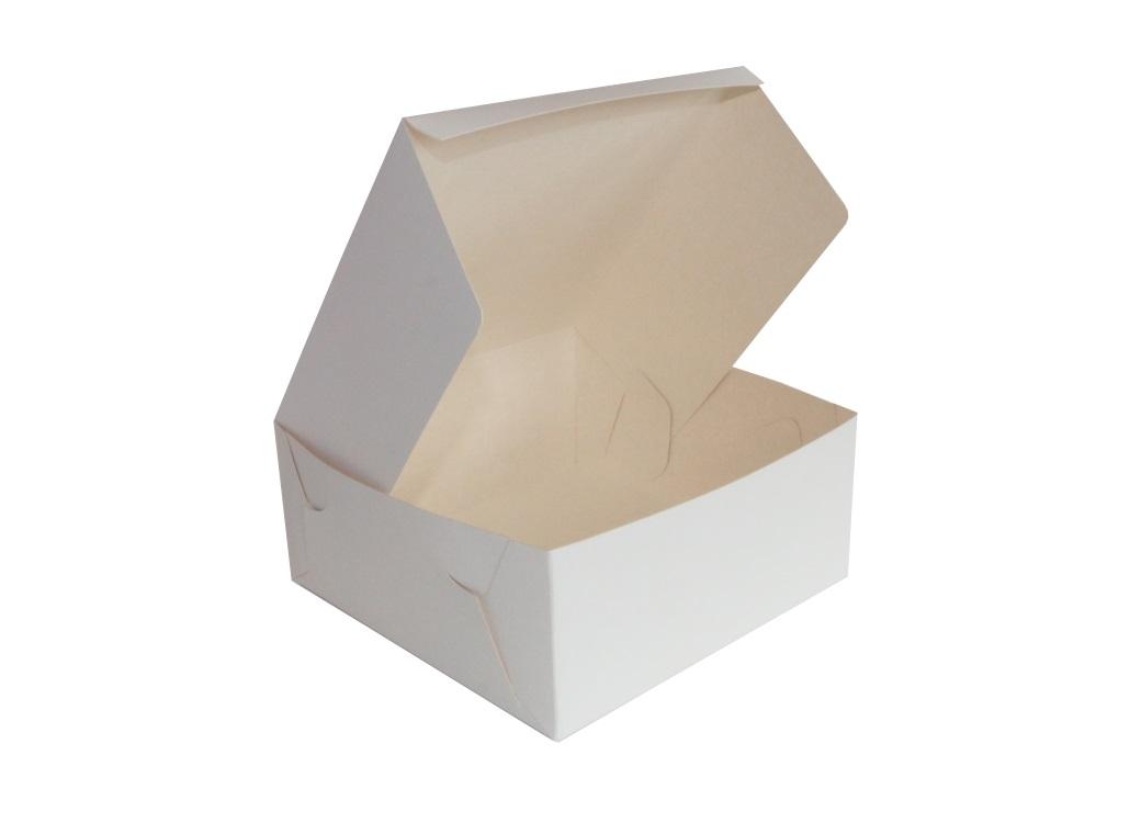 White Cake Box