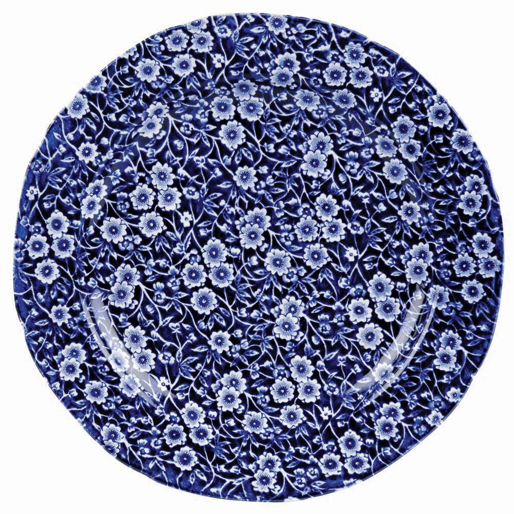 Blue Calico Dinner Plate / 26.5cm
